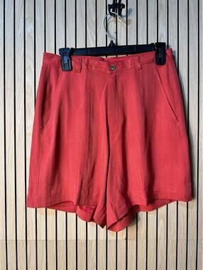 Tommy Bahama Coral Silk Shorts (Size 10, EUC)